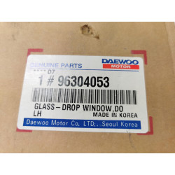 Szyba drzwi lewy przód Daewoo Lanos T100 OE 96304053