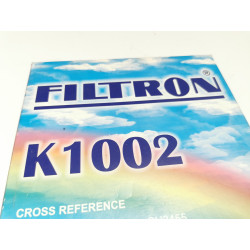 Filtr, wentylacja przestrzeni pasażerskiej Filtron K 1002 K1002