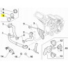 Kołnierz - przewody chłodnicy i zbiornika paliwa Fiat Panda OE 13127370