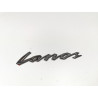 EMBLEMAT "LANOS" NA POKRYWĘ BAGAŻNIKA DAEWOO LANOS 1997- OE 96226350