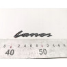 EMBLEMAT "LANOS" NA POKRYWĘ BAGAŻNIKA DAEWOO LANOS 1997- OE 96226350