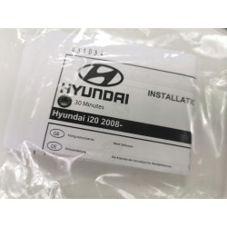 Owiewki szyb drzwi przednich Hyundai I20 5DR 2008- OE E8880 1J000