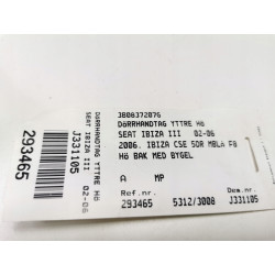 Klamka do drzwi, zewnętrzna Seat Ibiza 2002- OE 6L0839886 3B0837207G