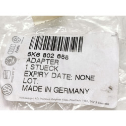 Spoiler adaptera prawy tył Volkswagen Golf 2010- OE 5K6802658