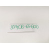 Osłona regulacji fotela Przód NISSAN Micra K11 1998-02 - 2000-07 874066F600