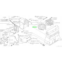 Tylna osłona paska rozrządu Nissan Primera Almera OE 1357057J05 13570-57J05