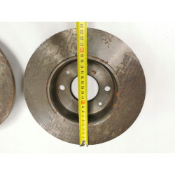 TARCZE HAMULCOWE PRZÓD RENAULT CLIO I TWINGO I OE 7701204285