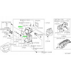 Obudowa nagrzewnicy Nissan Terrano2 R20 OE 27284-7F000