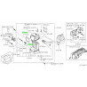 Obudowa nagrzewnicy Nissan Terrano2 R20 OE 27284-7F000