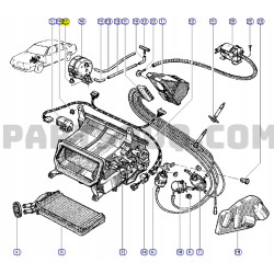 NAKRĘTKA PLASTIKOWA 6 RENAULT TWINGO I R25 OE 7703081059