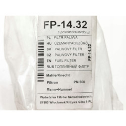 Filtr paliwa FP-14.32