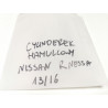 CYLINDEREK HAMULCOWY NISSAN R NESSA 13/16
