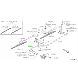 Złącze wycieraczki Nissan Primera P10 OE 28841-81N00