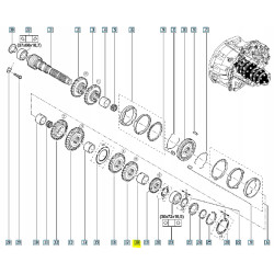 Przekładka skrzyni biegów Spacer RENAULT Megane Koleos OE 8200180267