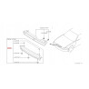GRILL ATRAPA PRZÓD NISSAN 1995-1996 240SX OE 62310-65F85