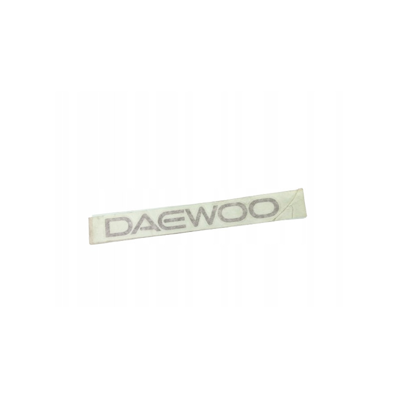Naklejka, napis DAEWOO jasny odcień Daewoo Tico 77821A78B02 77821A78B02-D01