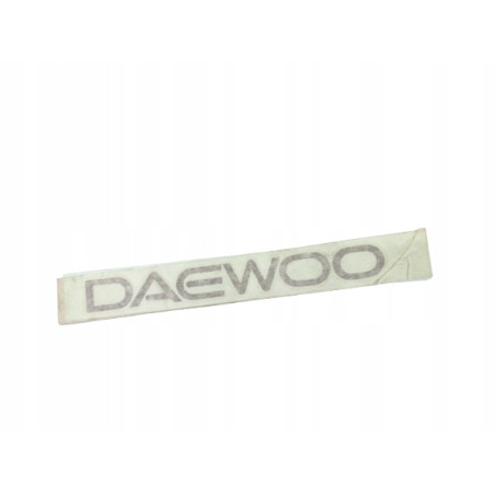 Naklejka, napis DAEWOO jasny odcień Daewoo Tico 77821A78B02 77821A78B02-D01