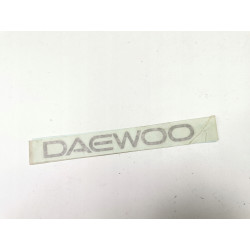 Naklejka, napis DAEWOO jasny odcień Daewoo Tico 77821A78B02 77821A78B02-D01
