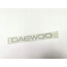 Naklejka, napis DAEWOO jasny odcień Daewoo Tico 77821A78B02 77821A78B02-D01