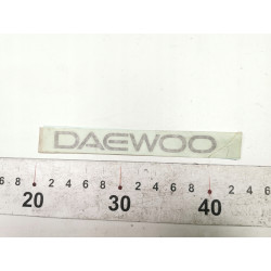 Naklejka, napis DAEWOO jasny odcień Daewoo Tico 77821A78B02 77821A78B02-D01