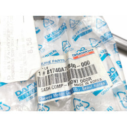 Prowadnica szyby drzwi prawy przód Daewoo Tico OE 81740A72B00-000