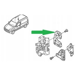 Pokrywa Osłona zamka Prawa Renault Kangoo I OE 7700353936