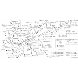Uchwyt mocowanie wieszaka wydechu NISSAN 300ZX OE 20620-30P00