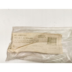 Przewód, adapter ISO A-F Nissan VDO AC 6901/00