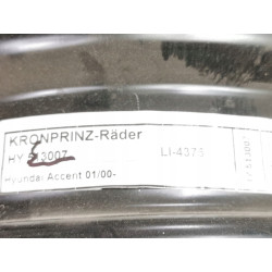 Felga stalowa 5.5 J x 13 ET49 Daewoo Lanos 96162636