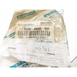 Pierścień uszczelniający wału, wał korbowy tył Daewoo Matiz OE 09283-60005