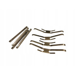 ZESTAW MONTAŻOWY KLOCKÓW HAMULCOWYCH PRZÓD DAEWOO NEXIA ESPERO 03487333