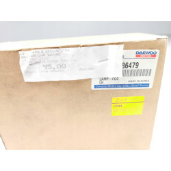 HALOGEN, LAMPA PRZECIWMGIELNA LEWA PRZÓD DAEWOO ESPERO OE 96186479