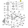 Zestaw śrub do regulacji pochylenia kół - Mopar Chrysler Voyager 5013687AB