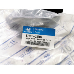OSŁONA LISTWY PROGU LEWY PRZÓD HYUNDAI ELANTRA 90-95 OE 87751 28500