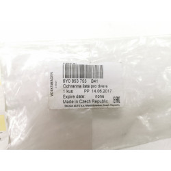 Listwa drzwi lewy tył Skoda Fabia I OE 6Y0853753 B41 6Y0853753