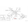 Uszczelka dachowa, prawa 1996-1999 Infiniti I30 76842-40U00
