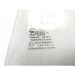 Szyba stała drzwi prawy tył Opel Kadett E OE 90239836