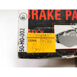 Zestaw klocków hamulcowych, hamulce tarczowe Ashika 50-H0-002