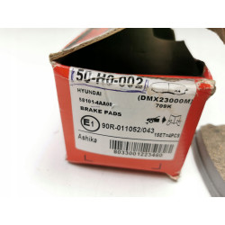 Zestaw klocków hamulcowych, hamulce tarczowe Ashika 50-H0-002