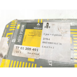 KLOCKI HAMULCOWE TYŁ RENAULT LAGUNA I OE 7701205491