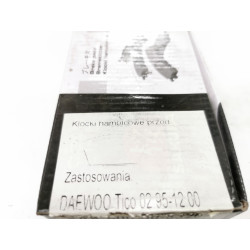 Zestaw klocków hamulcowych, hamulce tarczowe SAK 600-00-8320