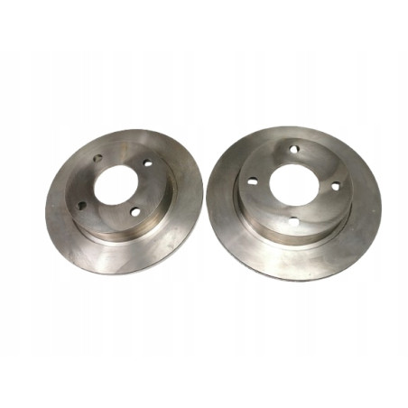 TARCZE HAMULCOWE 2 SZT. PRZÓD FORD FIESTA III 89-95 MOTORCRAFT 1072464