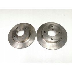 TARCZE HAMULCOWE 2 SZT. PRZÓD FORD FIESTA III 89-95 MOTORCRAFT 1072464