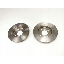 TARCZE HAMULCOWE 2 SZT. PRZÓD FORD FIESTA III 89-95 MOTORCRAFT 1072464