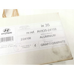 NAKŁADKI PROGOWE ALUMINIUM HYUNDAI ix35 2010-2015 OE AVX35-24108