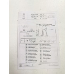 BAGAŻNIK DACHOWY RENUALT MASTER NISSAN MOVANO OE 7711425820 KE730-00Q02