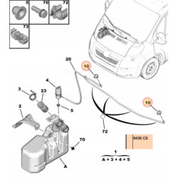 Citroen OE 735511309 , 6438CS