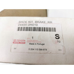 SZCZĘKI HAMULCOWE TYLNE TOYOTA AYGO OE 04495-0H010