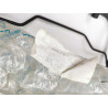 Szkielet oparcia fotela przedniego Daewoo Lanos OE 96227653