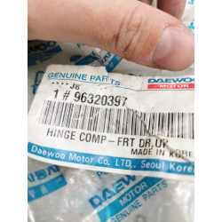 ZAWIAS DRZWI PRZÓD PRAWY GÓRNY DAEWOO MATIZ OE 96320397